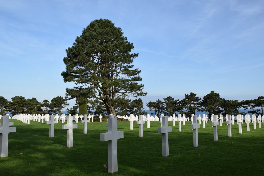 Normandy American Cemetery Normandië Frankrijk