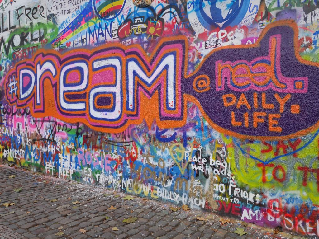 The Lennon-wall Praag